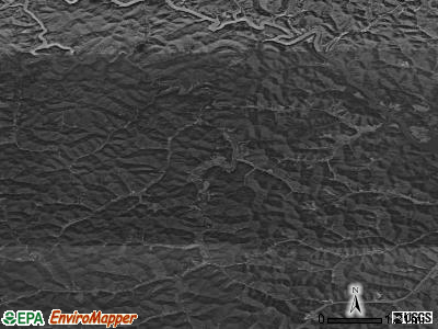 Zip code 41238 satellite photo by USGS