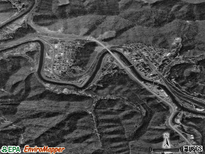 Zip code 41503 satellite photo by USGS