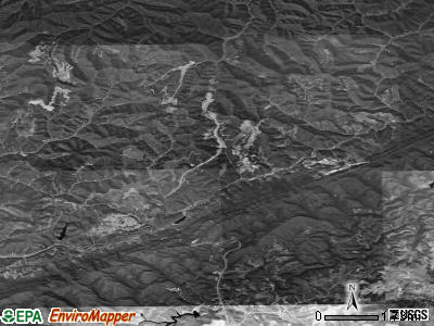 Zip code 41537 satellite photo by USGS