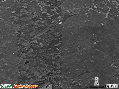 Zip code 04941 satellite photo by USGS