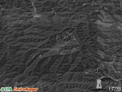 Zip code 41558 satellite photo by USGS