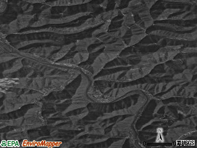Zip code 41559 satellite photo by USGS