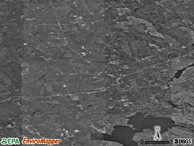 Zip code 04942 satellite photo by USGS