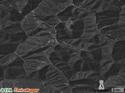 Zip code 41669 satellite photo by USGS