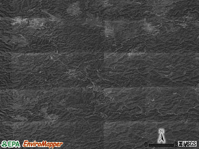 Zip code 41701 satellite photo by USGS