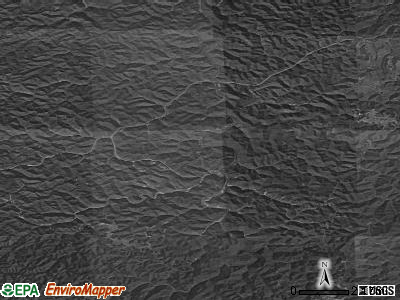 Zip code 41749 satellite photo by USGS