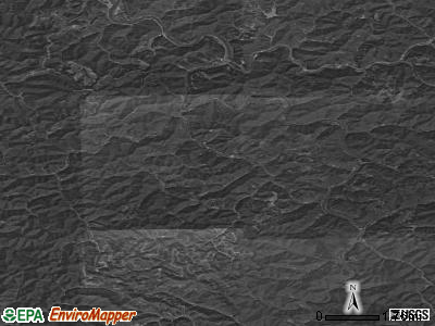 Zip code 41774 satellite photo by USGS