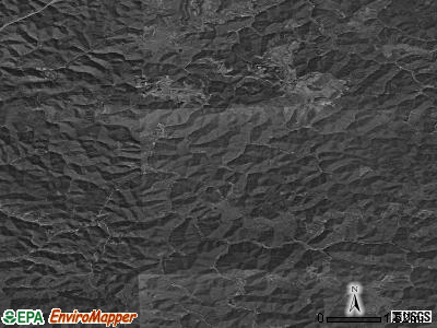 Zip code 41776 satellite photo by USGS