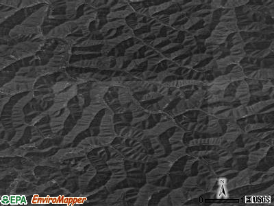 Zip code 41828 satellite photo by USGS