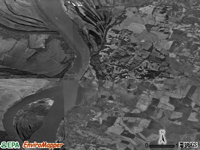Zip code 42035 satellite photo by USGS