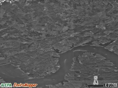 Zip code 42055 satellite photo by USGS