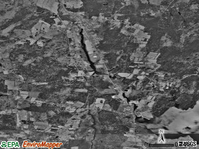 Zip code 04962 satellite photo by USGS