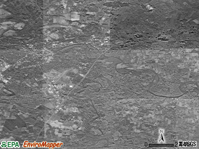 Zip code 42103 satellite photo by USGS