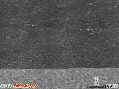 Zip code 42120 satellite photo by USGS