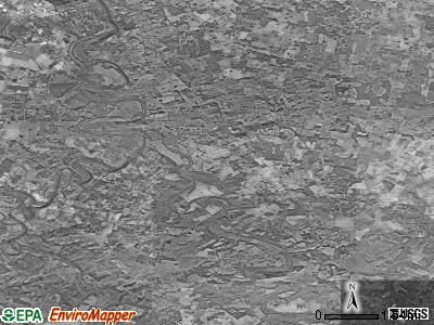 Zip code 42122 satellite photo by USGS