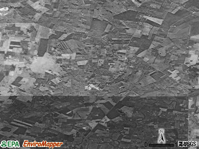 Zip code 42170 satellite photo by USGS