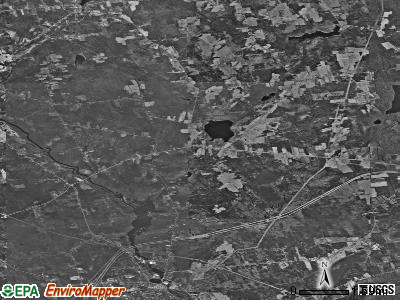 Zip code 04965 satellite photo by USGS