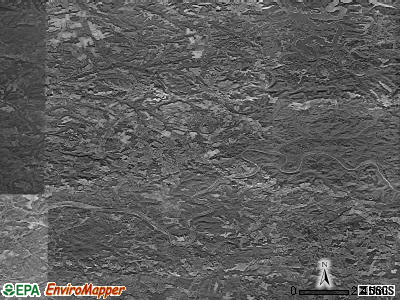 Zip code 42210 satellite photo by USGS