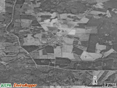 Zip code 42254 satellite photo by USGS