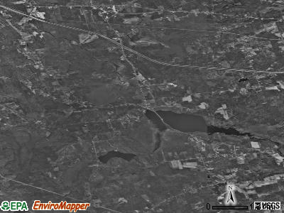 Zip code 04969 satellite photo by USGS