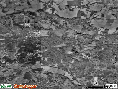 Zip code 42328 satellite photo by USGS