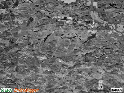 Zip code 42337 satellite photo by USGS