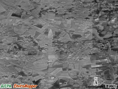 Zip code 42350 satellite photo by USGS