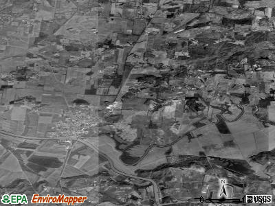 Zip code 42352 satellite photo by USGS