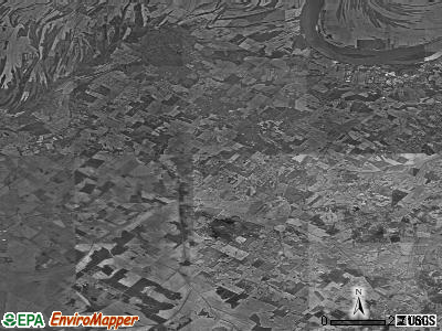 Zip code 42406 satellite photo by USGS