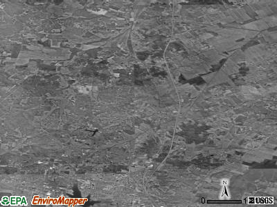Zip code 42413 satellite photo by USGS