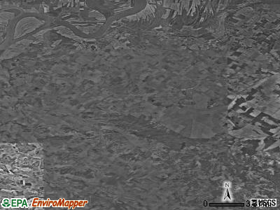 Zip code 42437 satellite photo by USGS