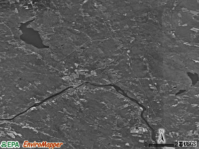 Zip code 04976 satellite photo by USGS