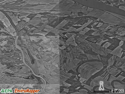 Zip code 42451 satellite photo by USGS