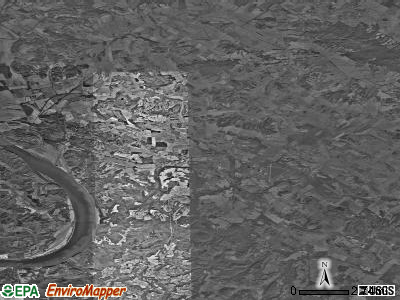 Zip code 42459 satellite photo by USGS