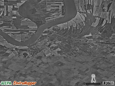 Zip code 42461 satellite photo by USGS