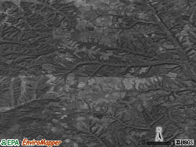 Zip code 42516 satellite photo by USGS