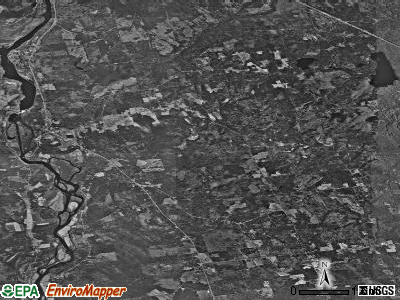 Zip code 04979 satellite photo by USGS