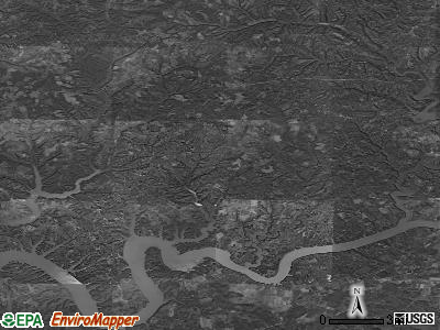 Zip code 42544 satellite photo by USGS