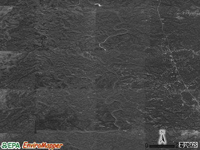 Zip code 42647 satellite photo by USGS