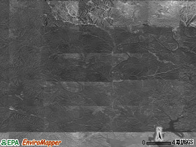 Zip code 42717 satellite photo by USGS