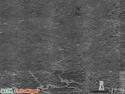 Zip code 42726 satellite photo by USGS