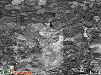 Zip code 42761 satellite photo by USGS