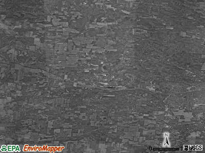 Zip code 43023 satellite photo by USGS