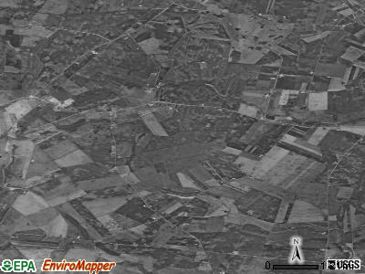 Zip code 43029 satellite photo by USGS
