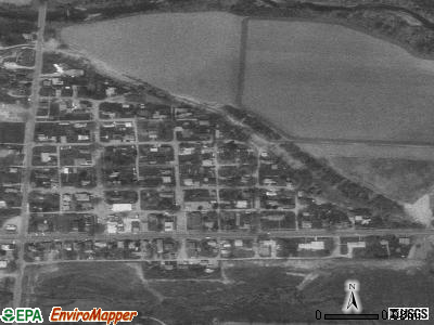 Zip code 43033 satellite photo by USGS