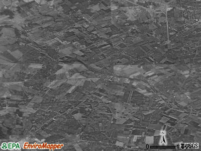Zip code 43045 satellite photo by USGS