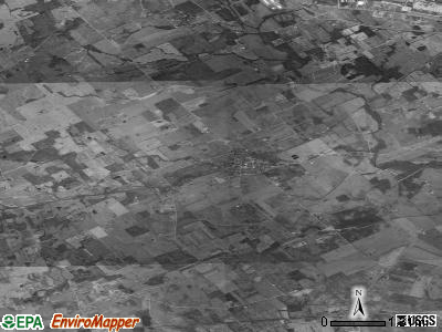 Zip code 43060 satellite photo by USGS