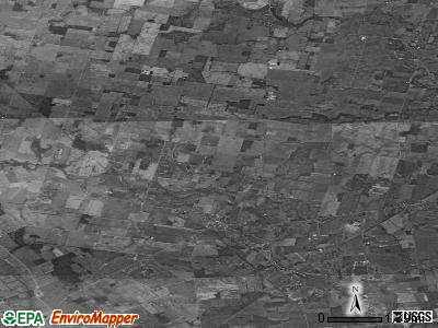 Zip code 43067 satellite photo by USGS