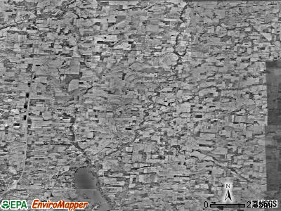 Zip code 43074 satellite photo by USGS