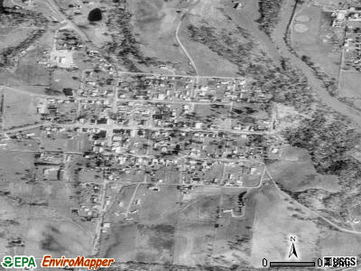 Zip code 43101 satellite photo by USGS